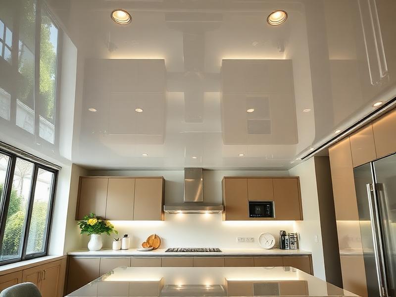 Глянцевые потолки