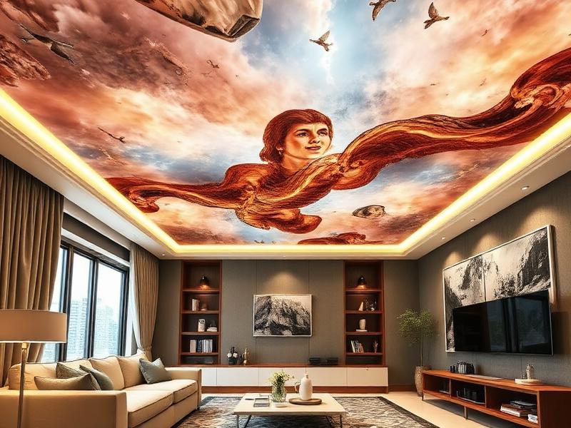 Потолки с печатью